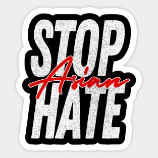 Stop Asian Hate //////// Sticker